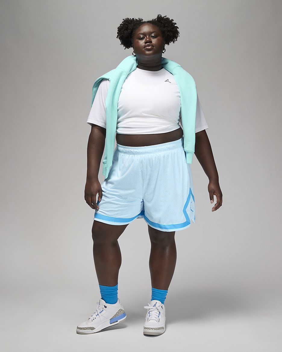Jordan Her itage Women s Diamond Shorts Plus Size Nike